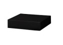 Deluxe Small Lid - 6"x 6"x 1.5", Black